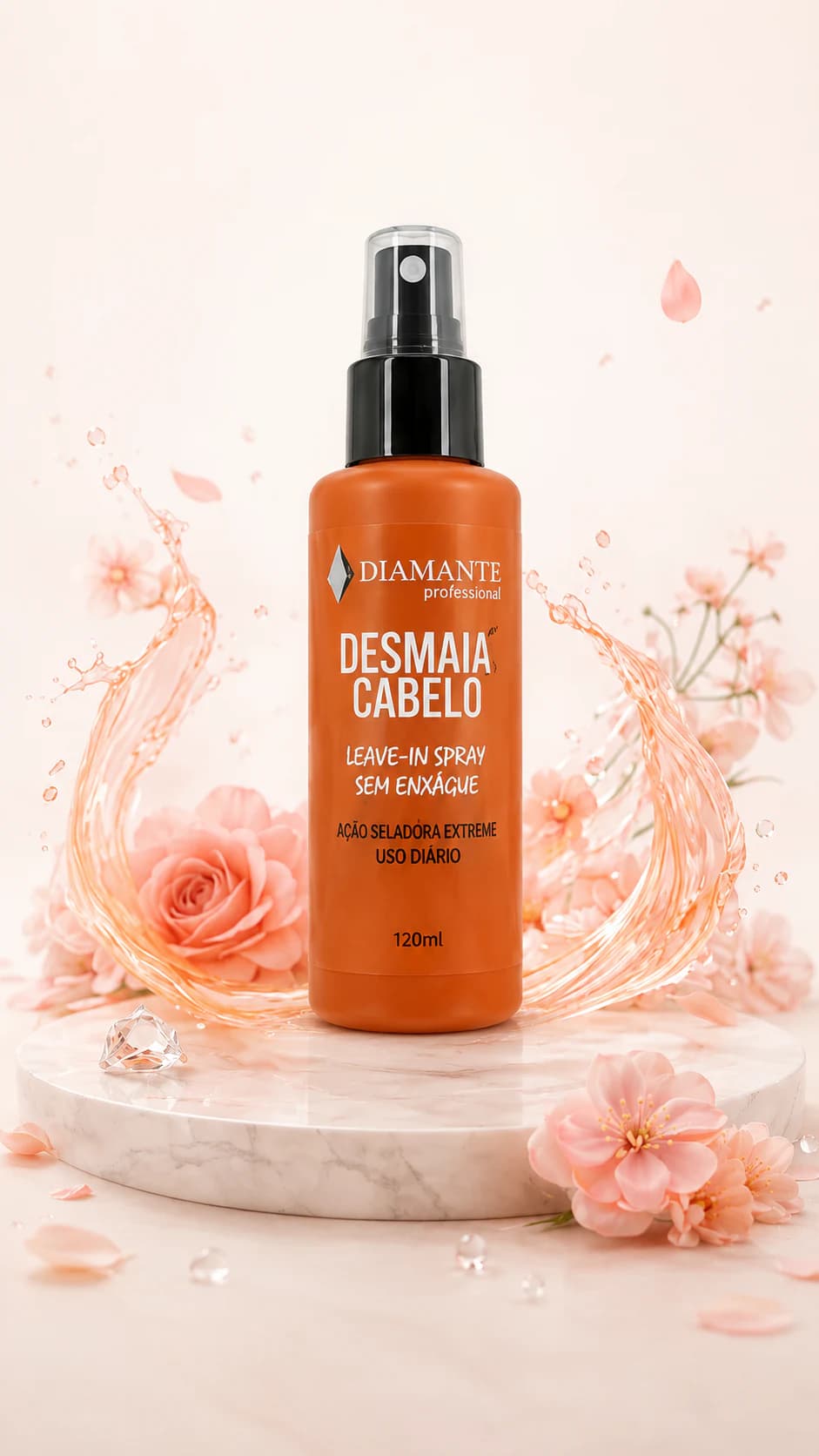 Leave-in Spray Desmaia Cabelo 120ml